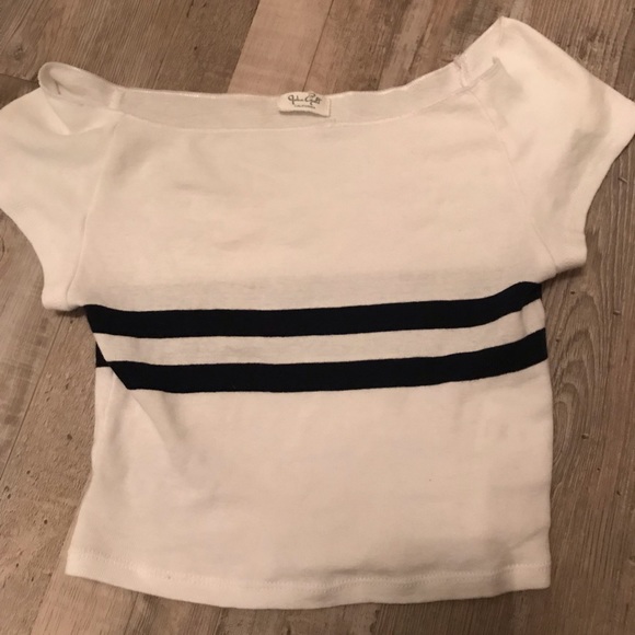 Brandy Melville Tops - John galt cropped tee